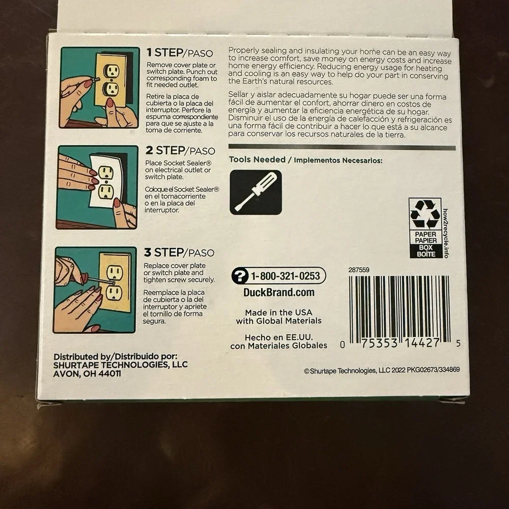 Duck Brand Socket Sealers 24 Insulating Seals